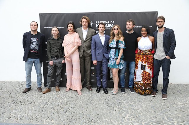 Photocall de la entrega de premios de cortometrajes en el Auditorio del Museo Picasso en 21 Festival de Málaga. Cine en Español: